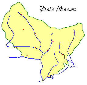Carte du Pays Niçois